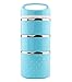 Ospard Stainless Steel Insulated Lunch Box 43 Ounces Blue SH-24