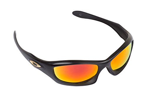 New SEEK OPTICS Replacement Lenses Oakley MONSTER DOG - Polarized Fire Red Mirror