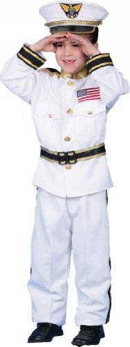 Navy Admiral Costume - Child Costume deluxe