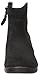 crocs Women's Leigh Suede Wedge Boot, Black, 8 M US