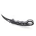 MASALONG Big White Shark Claw Folding Teeth Knife (Black Fox)