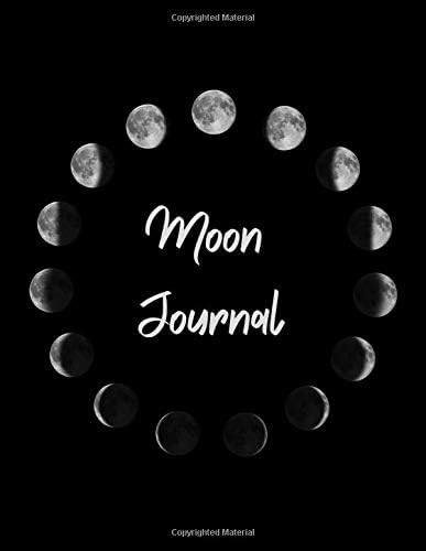 Moon Journal: Lined Notebook Journal - Moon Phases Journal - 120 Pages College-Ruled Lined - Letter Size (8.5 x 11 Inches)