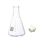 Erlenmeyer Flasks Glass Narrow Mouth Graduation 1000ml