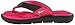 Nike Women's Comfort Thong Black/Vivid Pink/White Sandal 5 B - Medium