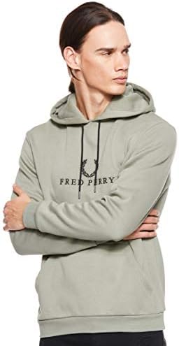 fred perry khaki hoodie