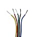 Striveday 28AWG Flexible Silicone Hook Up Wire - 28 Gauge Tinned Copper Stranded Cable, 600V High Temp Resistant, DIY Electronics, Robotics, LED Projects (Box-1)
