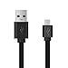 Short Micro USB Charging Cable, Vogek 6-Pack Micro USB Charging Cables - 0.75ft