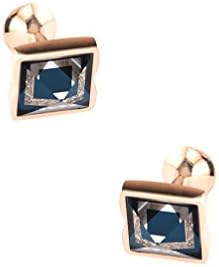 Fit For A Prince Dark Blue Metal Cufflinks