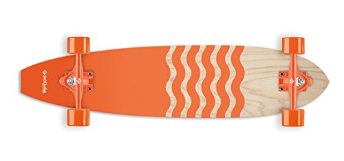 Street Surfing Kick Tail Blown Out Long Board Skateboard, 36