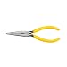 Klein Tools D203-7 Long Nose Side-Cutter Stripping Pliers, Induction Hardened and Heavier For Increased Cutting Power, 7-Inch primary