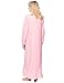 Noble Mount Long Nightgowns for Women - 100% Cotton Flannel Nightgown