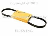 BMW OEM Belt Drive Climate A/C AC Compressor Ribbed V-Belt Belt 4K X 863 for 320i 325Ci 325i 325xi 330Ci 330i 330xi 525i 530i X3