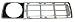OE Replacement Ford Driver Side Grille Assembly (Partslink Number FO1200107)
