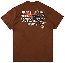 Travis Scott Virgil Abloh AJ1 Limited Sports Casual Cotton T-Shirt for Men/Women