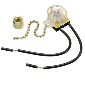 Rosh Wall Light Replacement Pull Chain Brass Switch Control