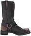 Frye Harness 12R Boots for Men with Oiled-Leather Upper, Siped Outsole with Stacked Leather Heel, and Nickel & Brass Hardware – 12” Shaft Height