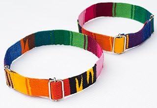 Fair trade Dog Collar. Beautiful, Fun, Bright Colours!