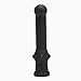 6.5-Inch Silicone Honey Straw (Black)