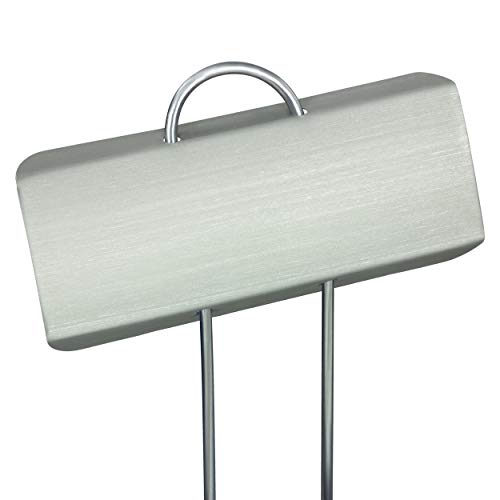 GardenMate 25-Pack Weatherproof XL Metal Plant Labels, Height 21″, Label Area 3 1/2” x 1 1/4”