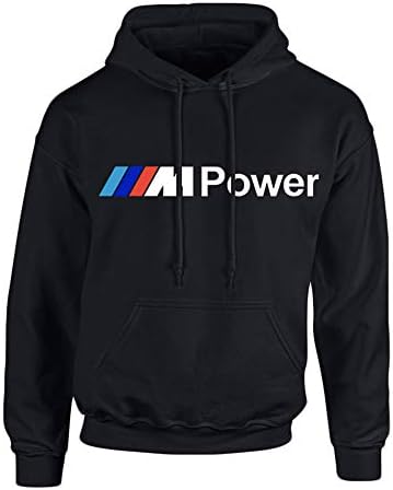 Technik Apparel B-M-W ///M-Power Black Pullover Hooded Sweater/Sweatshirt (Hoodie)