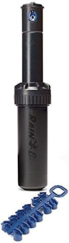 Rain Bird Fixed Spray 5004-PC Plus, 3/4 inch internal thread, Includes 12 nozzles, black