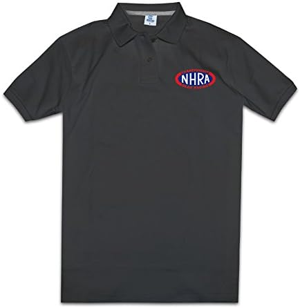 J3G9 Men's NHRA Race Personality Tees Size M Black
