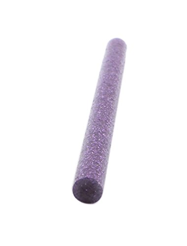 50 Pcs Dark Purple Glitter Hot Melt Glue Adhesive Sticks 100mm x 7mm
