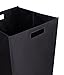 Internet's Best Collapsible Laundry Hamper - Set of 2 - Dirty Clothes Sorter with Handles - Magnetic Side - Easy Storage - Folding - Black