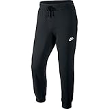 Nike Mens AW77 Cuffed Fleece Sweatpants Black/White 598871-010 Size 2X-Large
