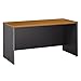 Bush Business Furniture Series C 60W x 24D Credenza Desk in Natural Cherry
