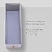 ROMOON Narrow Closet Organizer, 4 Drawer Fabric Storage Bins, Tall Storage Dresser,Closet Organizer Shelves with Drawers for Bedroom, Hallway, Entryway, Closet, Nursery Room-Grey