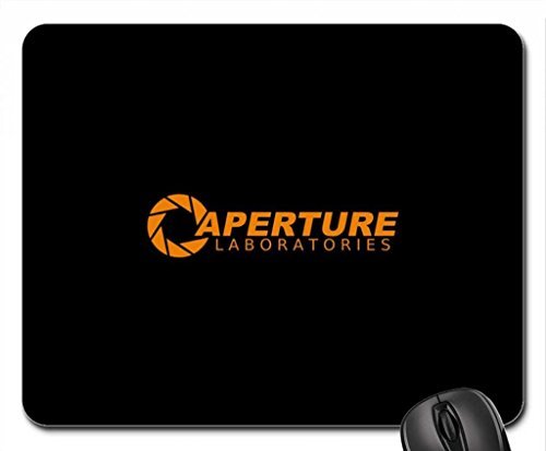 Mouse Pad Aperture Science, Mousepad (10.2 x 8.3 x 0.12 inches)
