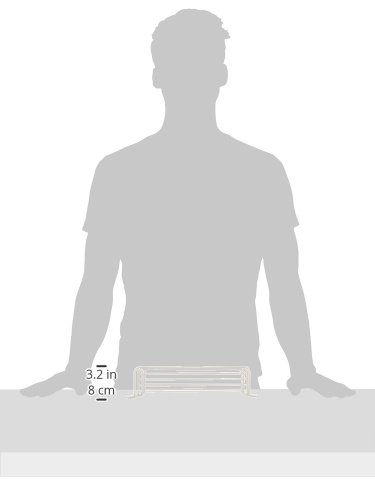 Grayline 40504, Two Shelf Spice Rack, White