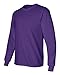 Gildan Ultra Cotton Long Sleeve T-Shirt 20F Purple XL