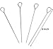 HONSHEN Turkey Lacers for Trussing Turkey,6 inches Stainless Steel metal skewers,Set of 12