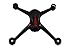 Blomiky Bugs 2 Upper and Bottom Body For MJX B2C B2W GPS Brushless RC Quadcopter Drone B2W Body Black