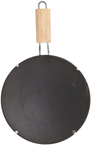 Organic And More Clay Tawa, 22 cm, Black, 1 Piece