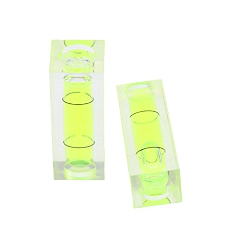 Flameer 30pcs Bubble Level Measuring Equipment Level Picture Hanging Level Mark Square