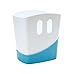 Ubbi Freestanding Bath Toy Organizer Bath Caddy with Removable Drying Rack Bin and Scoop for Bath Toys for Toddlers + Baby, Blue