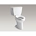 Kohler K-3493-0 Highline Classic Pressure Lite Comfort Height Elongated 1.6 gpf Toilet with Left-Hand Trip Lever, Less Seat, White primary