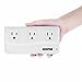 GEEKPRO® 200W International Travel Power Converter 220V to 110V With 4 ports Smart USB Charger with UK,US,AU,EU Plug