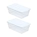 Sterilite Storage Box 13.5 X 8.3 X 4.8, 6 Qt. Clear - Pack of 2
