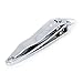 Footful Slanted Edge Stainless Steel Nail Clippers Fingernail Toenail Clippers---Silver