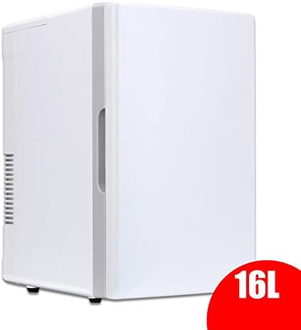 The harvest season- 16 / 18L Car Refrigerator, Mini Fridge Car Dual-use Hot And Cold Dual Use 220V AC / 12V DC (Color : White 16L)