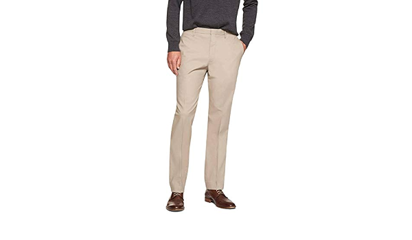 Amazon.com: Banana Republic - Pantalones de vestir para hombre, no necesita  planchado, color caqui y beige, Caqui beige , 36 cintura x 30L pierna :  Ropa, Zapatos y Joyería