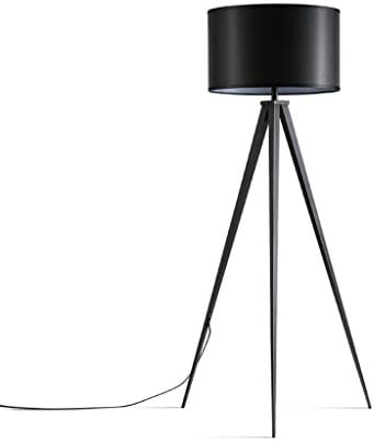 Floor Lamps YXGH Modern Simple Living Room Bedroom Bedside Lamp Scandinavian Creative Personality Iron Black Tripod Vertical Light Fixture
