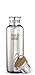 Klean Kanteen Reflect Single Wall Stainless Steel Plastic Free Water Bottle with Stainless Steel and Bamboo Cap,18oz
