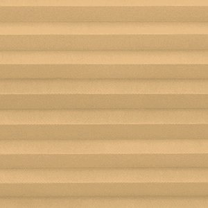 Windowsandgarden Custom Cordless Single Cell Shades, 24W x 43H, Leaf Gold, Any Size from 21" to 72" Wide and 24" to 72" high Available