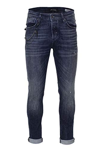 Antony Morato Men's Mmdt00193fa750197blue Blue Cotton Jeans