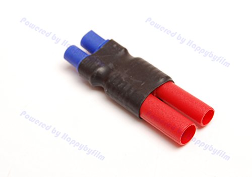 Pack(5) New 4MM Bullet to Female EC3 Adapter for RC HXT Turning Zippy